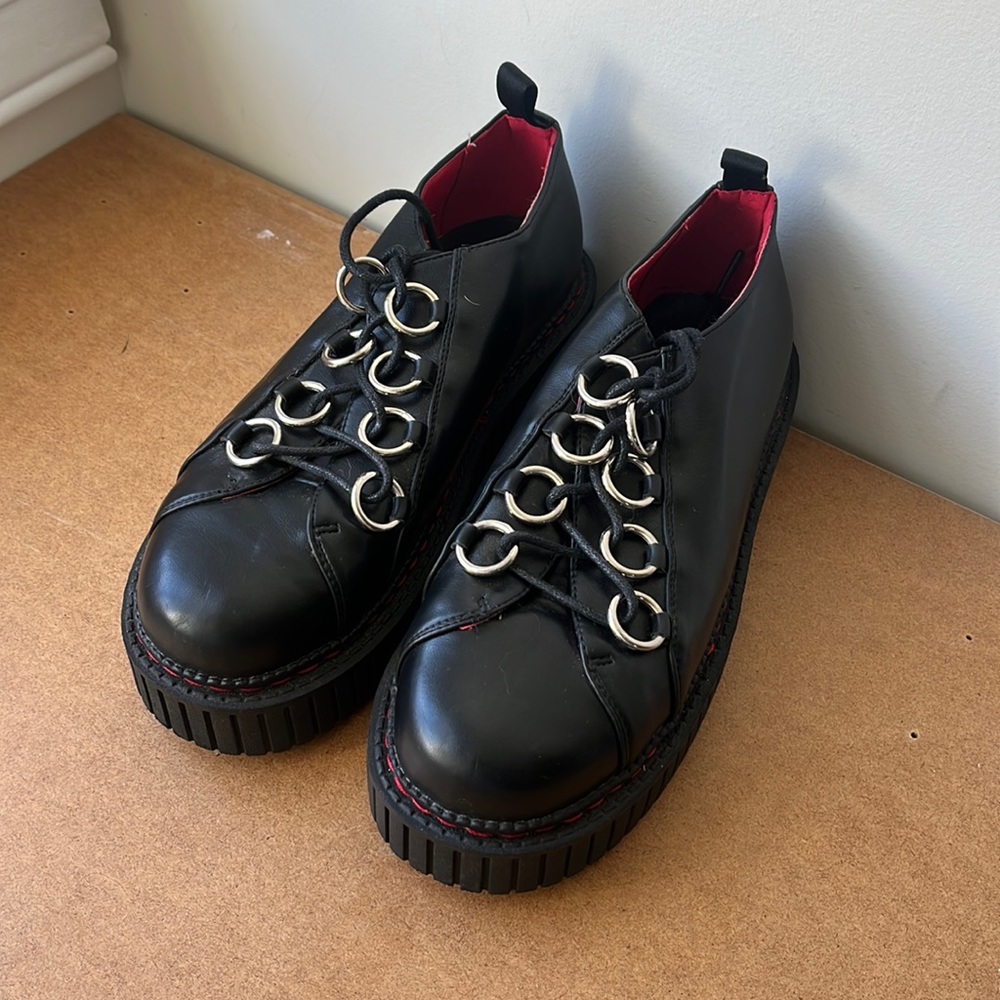 lamoda gothic platform creepers